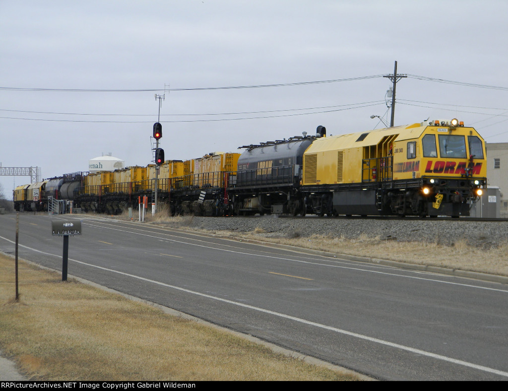 The Loram Rail Grinder 